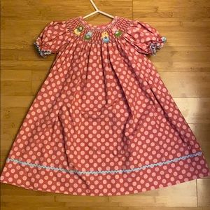 Shrimp & Grits Kids Smocked dresss